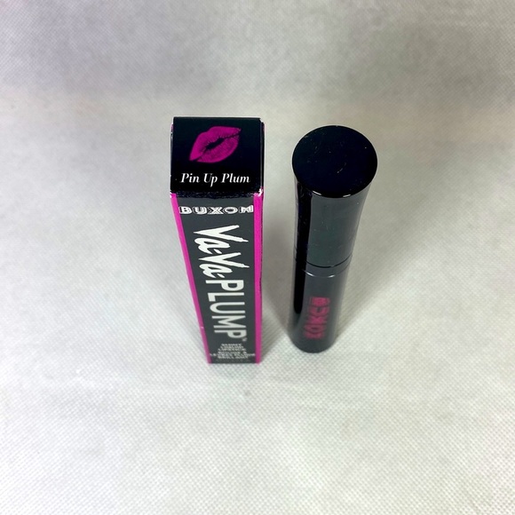 Buxom Va Va Plump Shiny Liquid Lipstick in Pin Up Plum - Picture 3 of 4